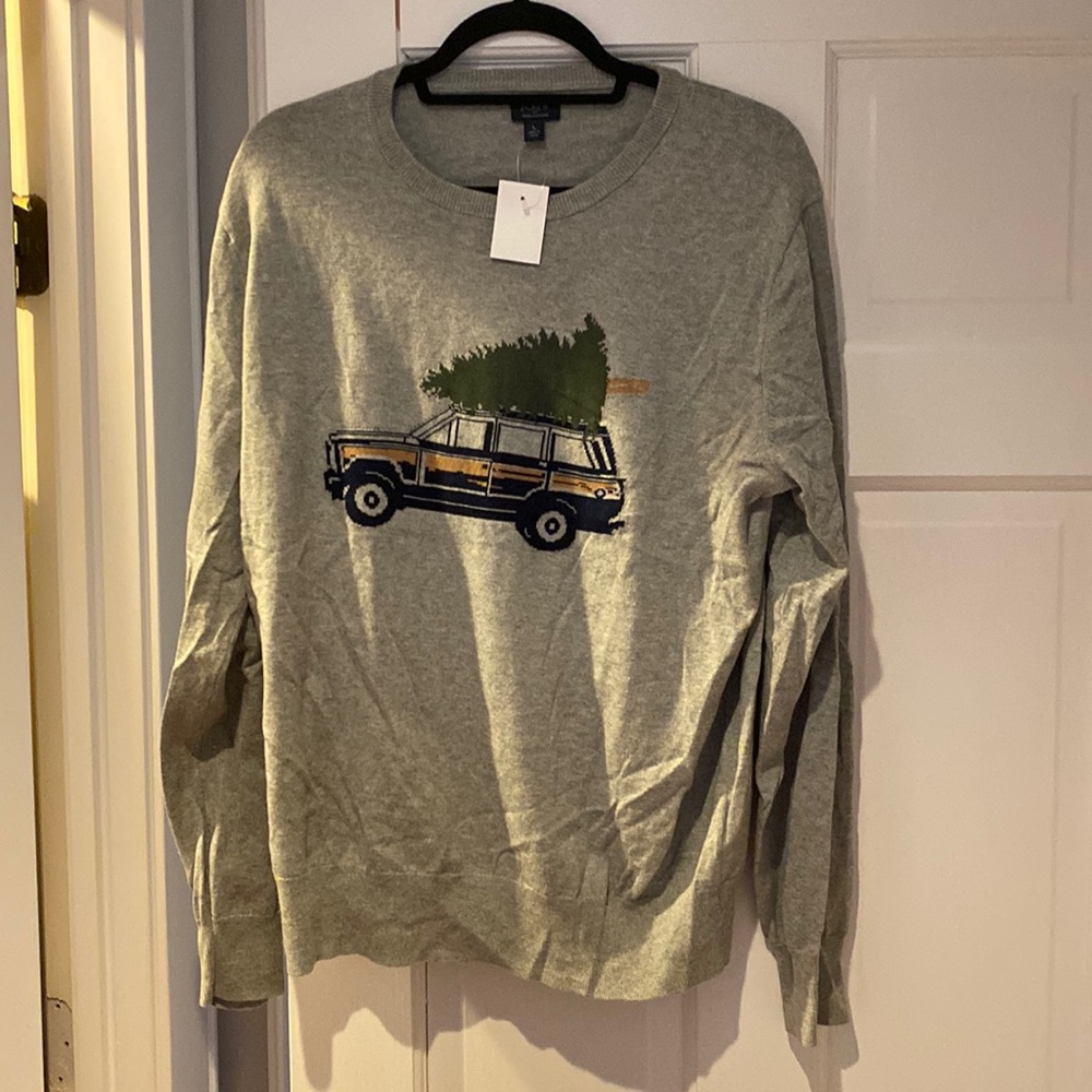 J crew holiday sweater